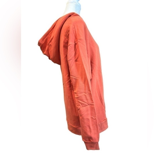 FEAT | Coral TreeCell Plush Oversized Zip-Up Hoodie (M) - Picture 7 of 11